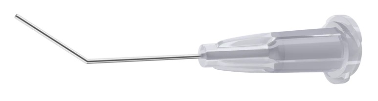 21-R4427 Hydrodissector, Round End, 27 Ga x 22 mm, 10 mm Angled Tip, Disposable, 10 per Box